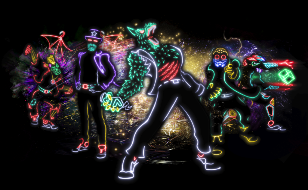 Light Balance - Hi-tech neon and led show